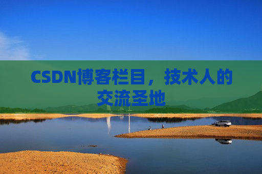 CSDN博客栏目，技术人的交流圣地