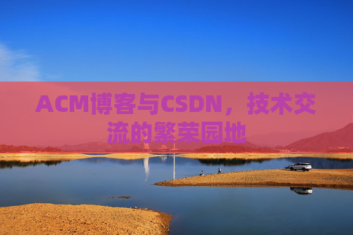 ACM博客与CSDN，技术交流的繁荣园地